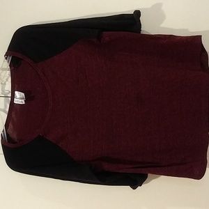 H&M Divided 2 color top